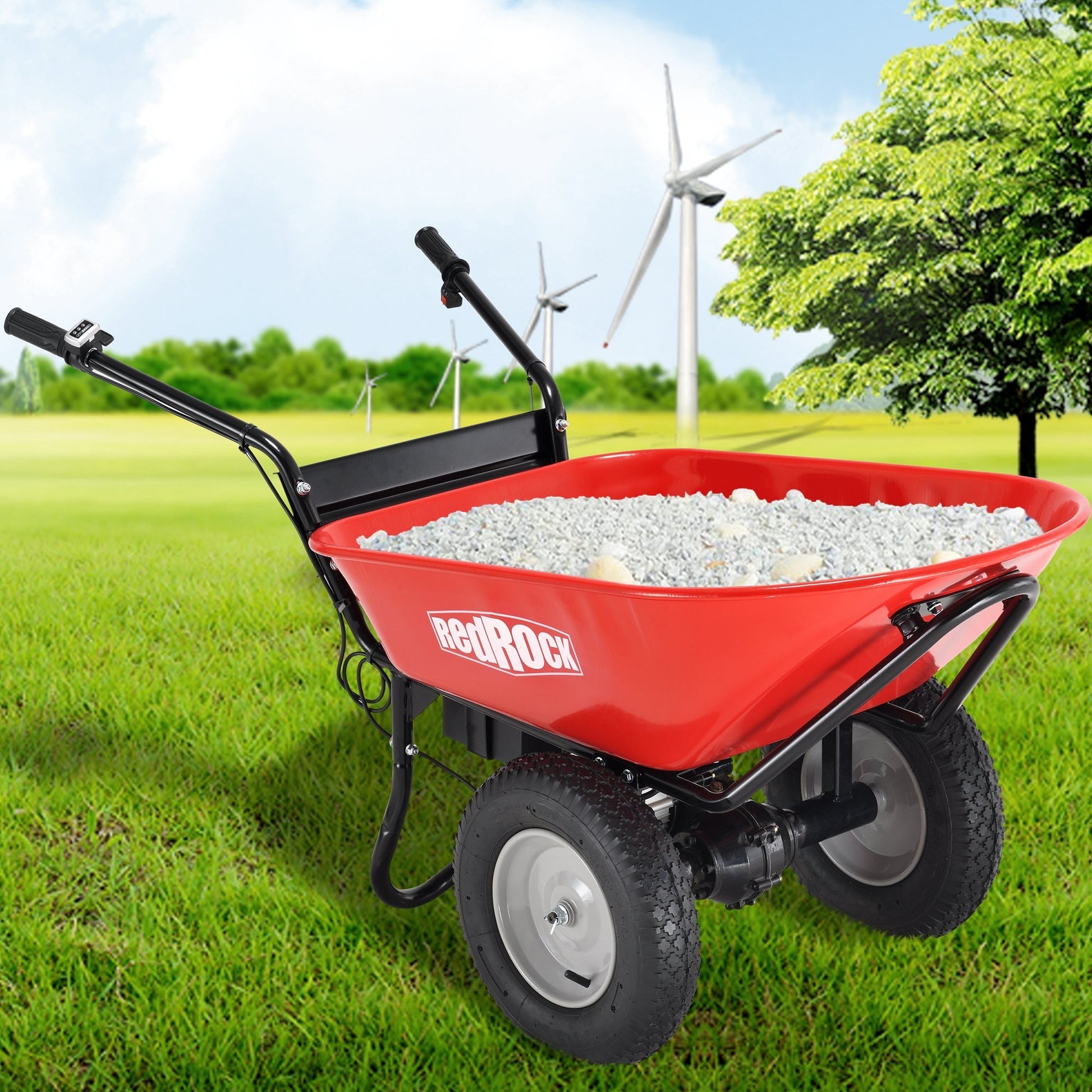 Red Rock Wheelbarrow