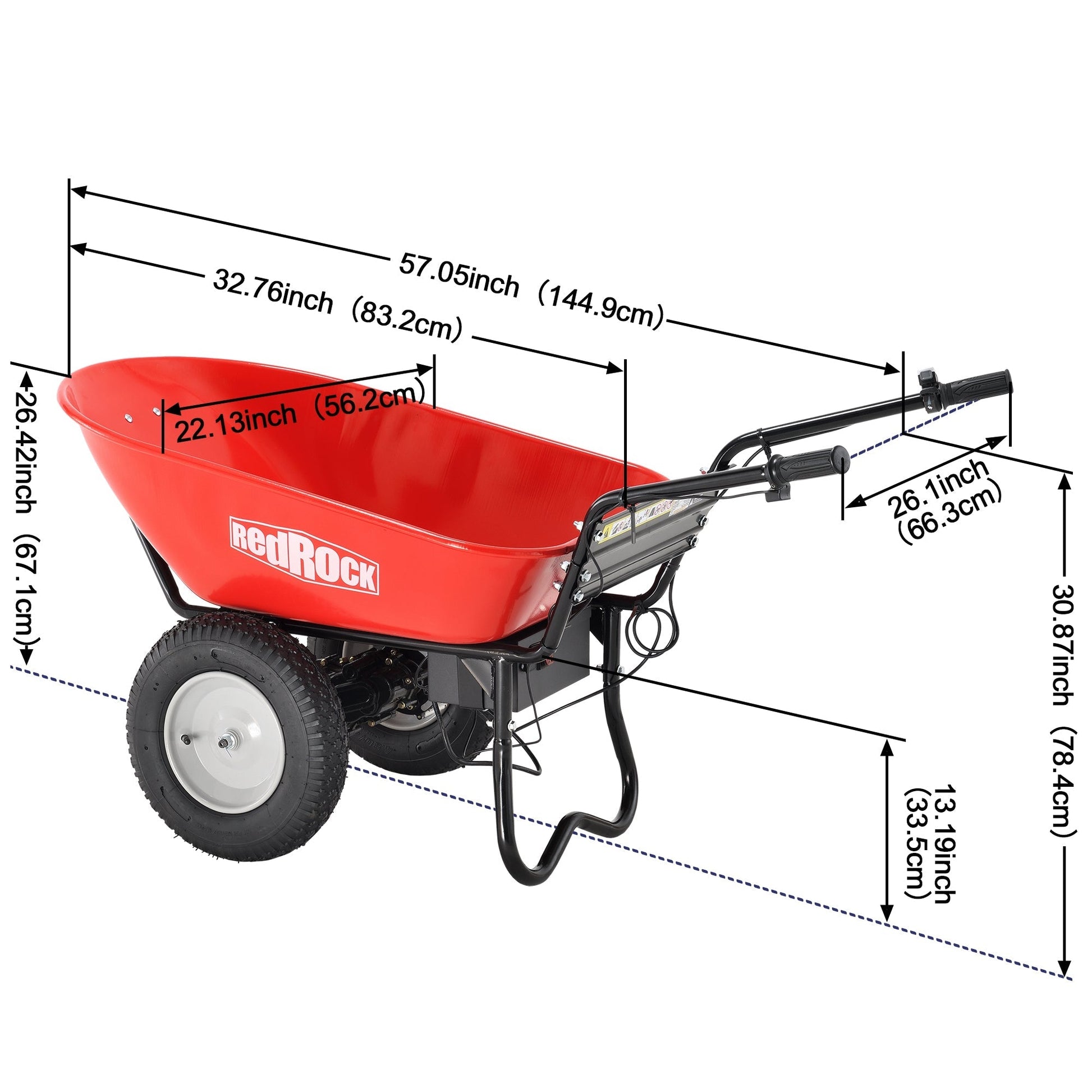 Red Rock Wheelbarrow