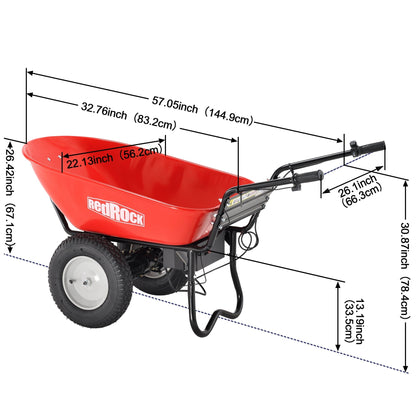 Red Rock Wheelbarrow