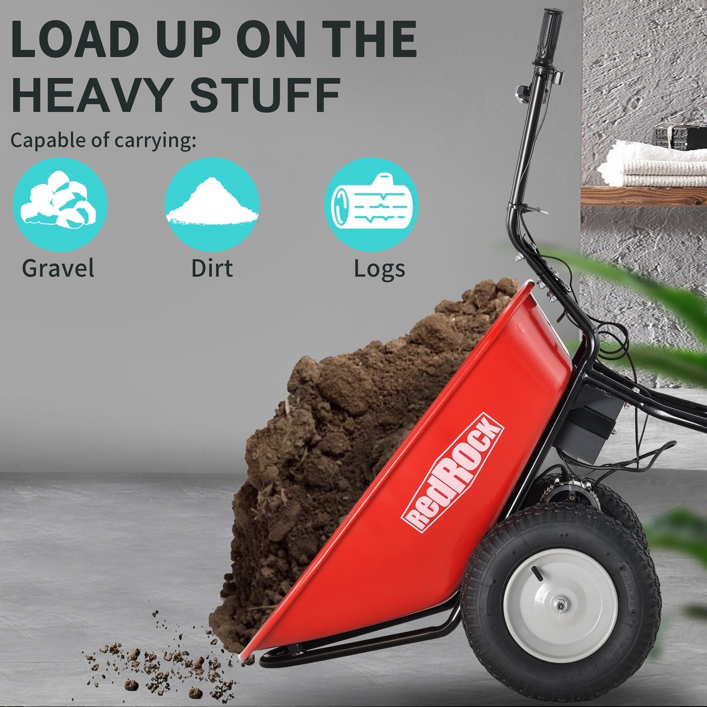 Red Rock Wheelbarrow