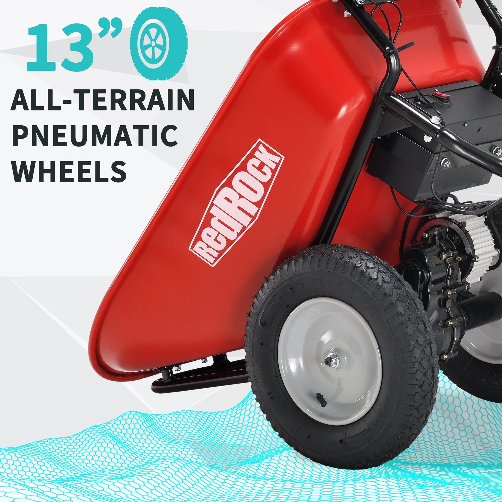 Red Rock Wheelbarrow